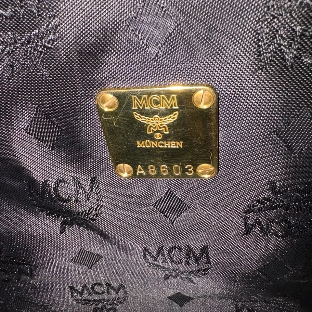 MCM Vintage Visetos Nylon Tote - Picture 3 of 10